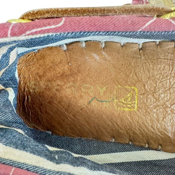 Sperry Topsider Katama Whale Print Slip on Espadrille Flats Women's Size 8 - Picture 11 of 13